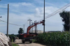 HZMEM1503D multifunctional drilling/digging/ pole-erecting machine
