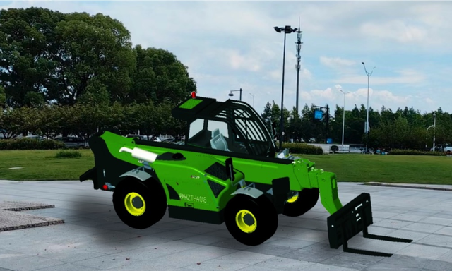 HZTH7017 7 ton 17 m telehandler, 7 ton telehandler with 17 m height . 7 ton telehandler made in china 
