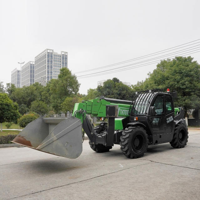 HZTH7017 7 Ton 17 M Telehandler, 7 Ton Telehandler with 17 M Height . 7 Ton Telehandler Made in China 