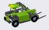 Smaller 3 Ton 7 M Telehandler for Farm with Narrow Width And Suitable Height